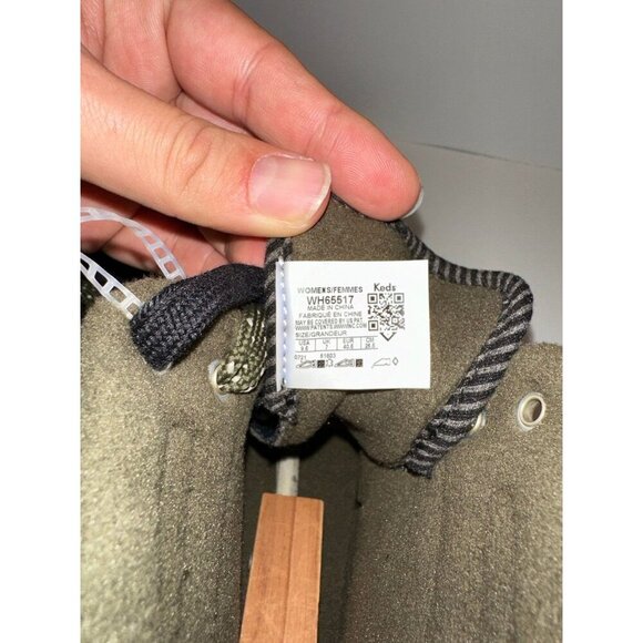 Keds Camp Boot NWOT Suede & Splash Twill w/ Thinsulate Women Size 9.5 US - Picture 11 of 12